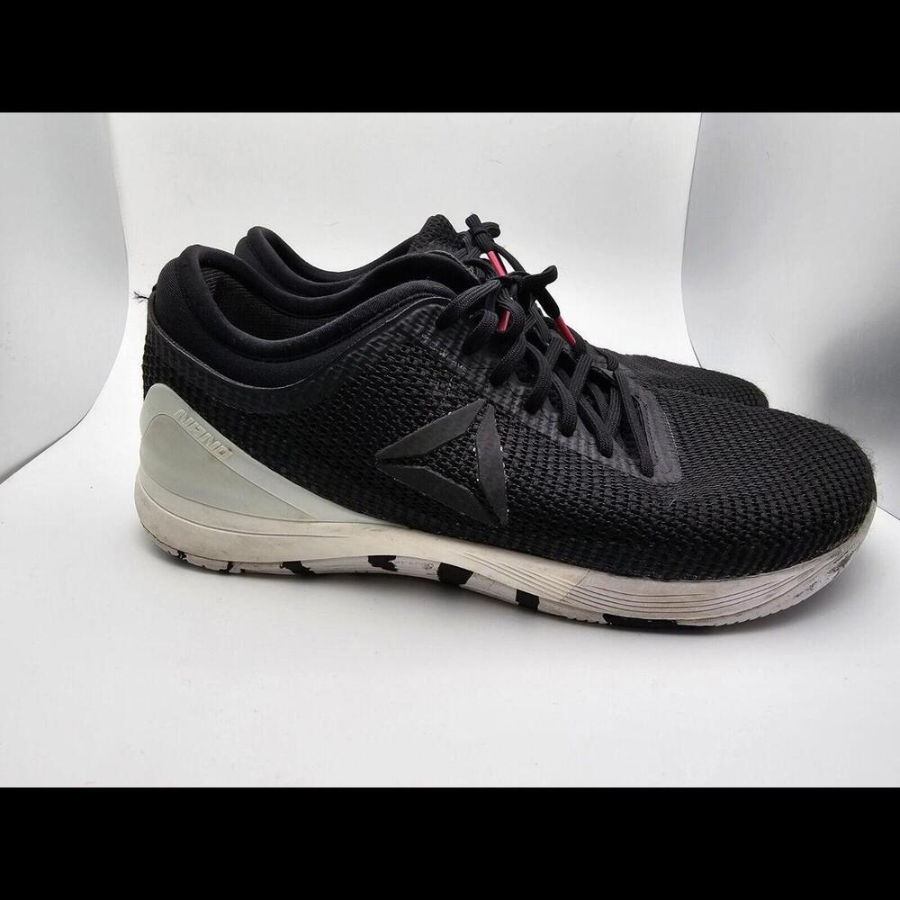 Reebok Crossfit Nano 8.0 CN2977 Black Running Shoes Sneakers Womens Size 10